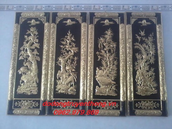 tranh dong tu qui khung dong